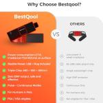 Bestqool Infrared & Red Light Therapy Belt
