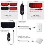 Red Light Therapy Belt with 140 LEDs for Relief