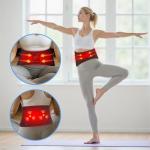 Cordless Red Light Therapy Belt with Massage & Heat