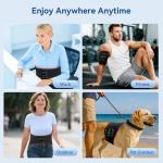 Cordless Red Light Therapy Belt with Massage & Heat