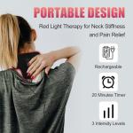 Rechargeable Red Light Therapy Wrap for Neck & Wrist