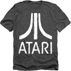 Atari Retro Logo T-Shirt & Stickers Set