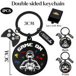 Retro Gaming Controller Keychain Gift for Gamers