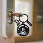 Retro Gaming Controller Keychain Gift for Gamers