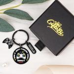 Retro Gaming Controller Keychain Gift for Gamers