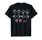 Contra Cheat Code Retro Gaming T-Shirt