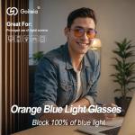 Orange Blue Light Blocking Glasses for Gamers