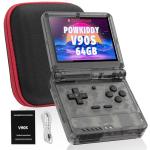 Powkiddy V90S Retro Handheld Console - 10,000+ Games