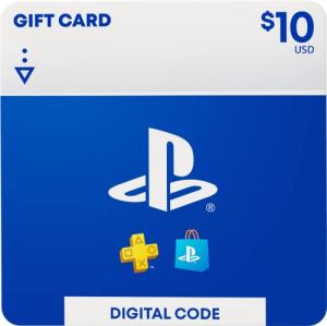 $10 PlayStation Store Gift Card - Digital Code