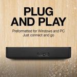 Seagate 2TB Portable External Hard Drive for Gaming