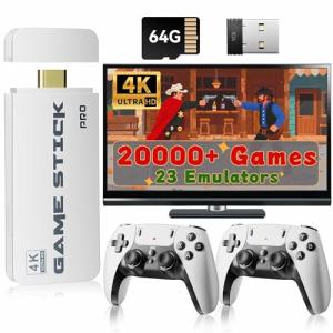 Retro Gaming Console Stick Pro with 20000+ Games