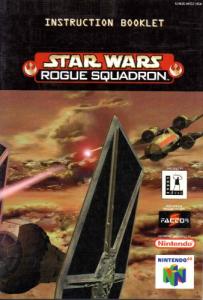 Star Wars Rogue Squadron N64 Instruction Manual
