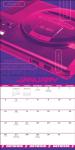 Retro Gaming Systems 2025 Wall Calendar