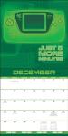 Retro Gaming Systems 2025 Wall Calendar