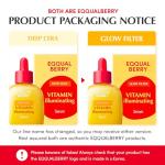 EQQUALBERRY Brightening Vitamin C Serum for Radiant Skin