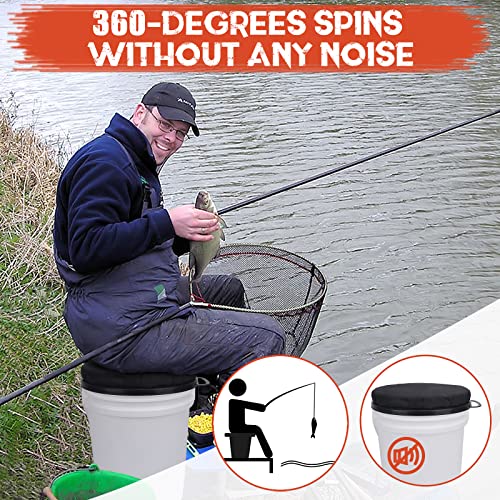 WarBull 360-Degree Swivel Bucket Seat Cushion