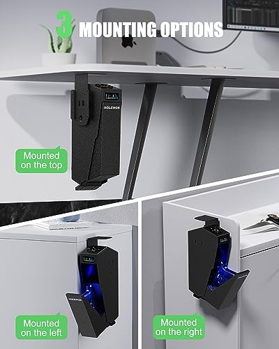 Biometric Pistol Safe for Quick Access Storage