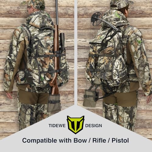 Waterproof Camo Hunting Backpack with Rain Cover