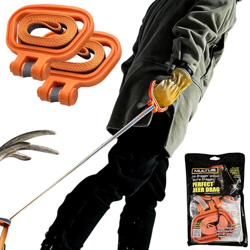 MULTUS Deer Drag Pull Rope for Easy Transport