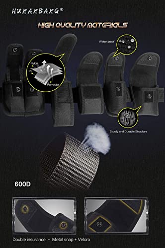HUNANBANG 10-in-1 Tactical Utility Duty Belt