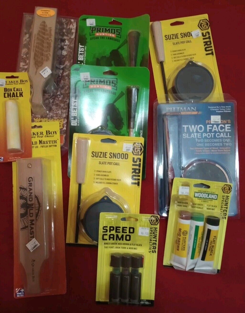 Primos Turkey Calls - Pittman Hooks & Suzie Snoods