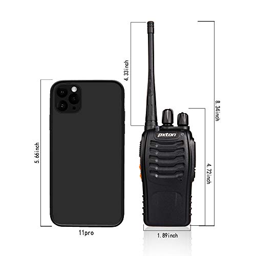 Long Range Rechargeable Walkie Talkies with Earpieces