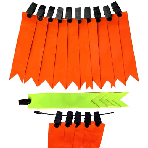 Lopau Reflective Orange Trail Markers for Hunters