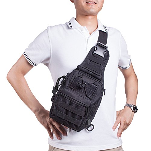 G4Free Tactical Backpack for Daily Use, Black