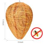 4 Pack Wasp Nest Decoys for Outdoor Protection