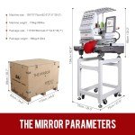 BAi Mirror 15-Needle Embroidery Machine 20"x14