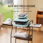 VEVOR 8-in-1 T-Shirt Press Machine for DIY Transfers