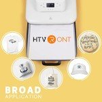 HTVRONT 38 x 38 cm Automatic T-Shirt Heat Press