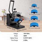 VEVOR 4-in-1 Heat Press for Hats