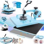 8-in-1 Heat Press Machine for DIY Projects