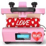 Pink Tumbler Heat Press Machine for Sublimation