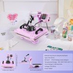 5-in-1 Heat Press Machine for T-Shirts and More