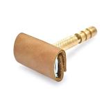 MAKYN Genuine Leather Safety Razor Travel Case