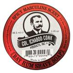 Col. Conk Worlds Famous Shaving Soap, Bay Rum (Net Weight 2.25 Oz)