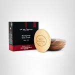 The Art of Shaving Shaving Soap Set - Shave Soap Refill with Wood Shaving Bowl, Protects Against Irritation, Sandalwood, 3.3 Ounce