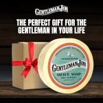 Gentleman Jon Sandalwood Shaving Soap for Men - Creates the Perfect Lather - Ideal for Smooth Shaves - Moisturizes & Protects - Elevate Your Grooming with this Classic Shave Essential - 1 pc (2.25 oz)