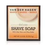 Van der Hagen Deluxe Shave Soap - 2.5 oz - 3 pk