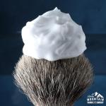 Shaving Soap Pucks for Men - 3 Pack - Traditional Wet Shave Glycerin-Based Shave Soap Bars - Made in USA For Use with Shaving Brush and Bowl - Glacial Spring Scent by Rocky Mountain Barber Company