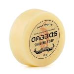 Anbbas Shave Soap Goat Milk 100g for Beard Barber Traditional Wet Shaving (1pc, 3.5 oz)