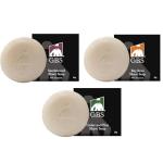 GENTS 97% All Natural Shave Soap Set for Men, Cedar & Pine, Sandalwood, Bay Rum, Pack of 3