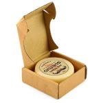 Anbbas Shave Soap Goat Milk 100g for Beard Barber Traditional Wet Shaving (1pc, 3.5 oz)