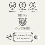 Henry Cavendish Lavender Shaving Soap with Shea Butter & Coconut Oil. Long Lasting 4 oz Puck Refill. Mens Shave Soap. All Natural. Rich Lather, Smooth Comfortable Shave. For Ladies and Gentlemen.