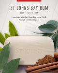 St. John Bay Rum Triple-Milled Soap Bar - 3 Pack