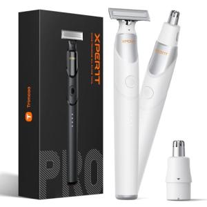 Trimcoo 2-in-1 Electric Body & Nose Hair Trimmer