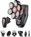 MALEGEBAZ 7D Electric Head Shaver for Men