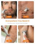 Trimcoo 2-in-1 Electric Body & Nose Hair Trimmer